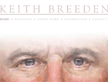 Tablet Screenshot of keithbreeden.com